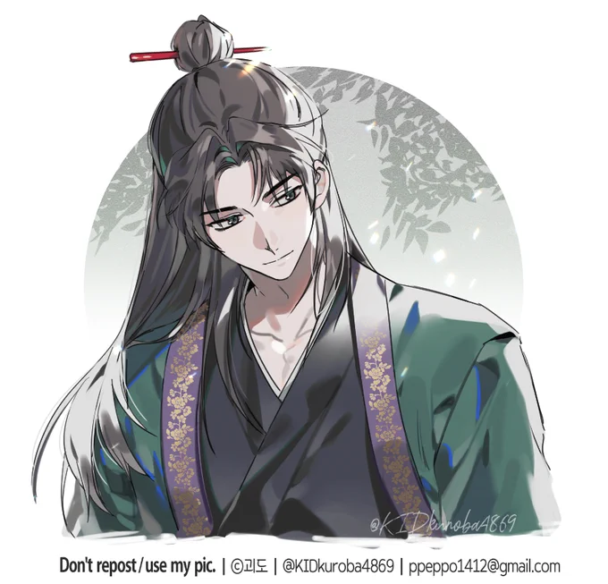 지인 리퀘로 그려드린 당보.. 화귀 웹툰은 챙겨보고 있지만 이분이 누군진 아직 모르는 (웹툰에 안 나와서 