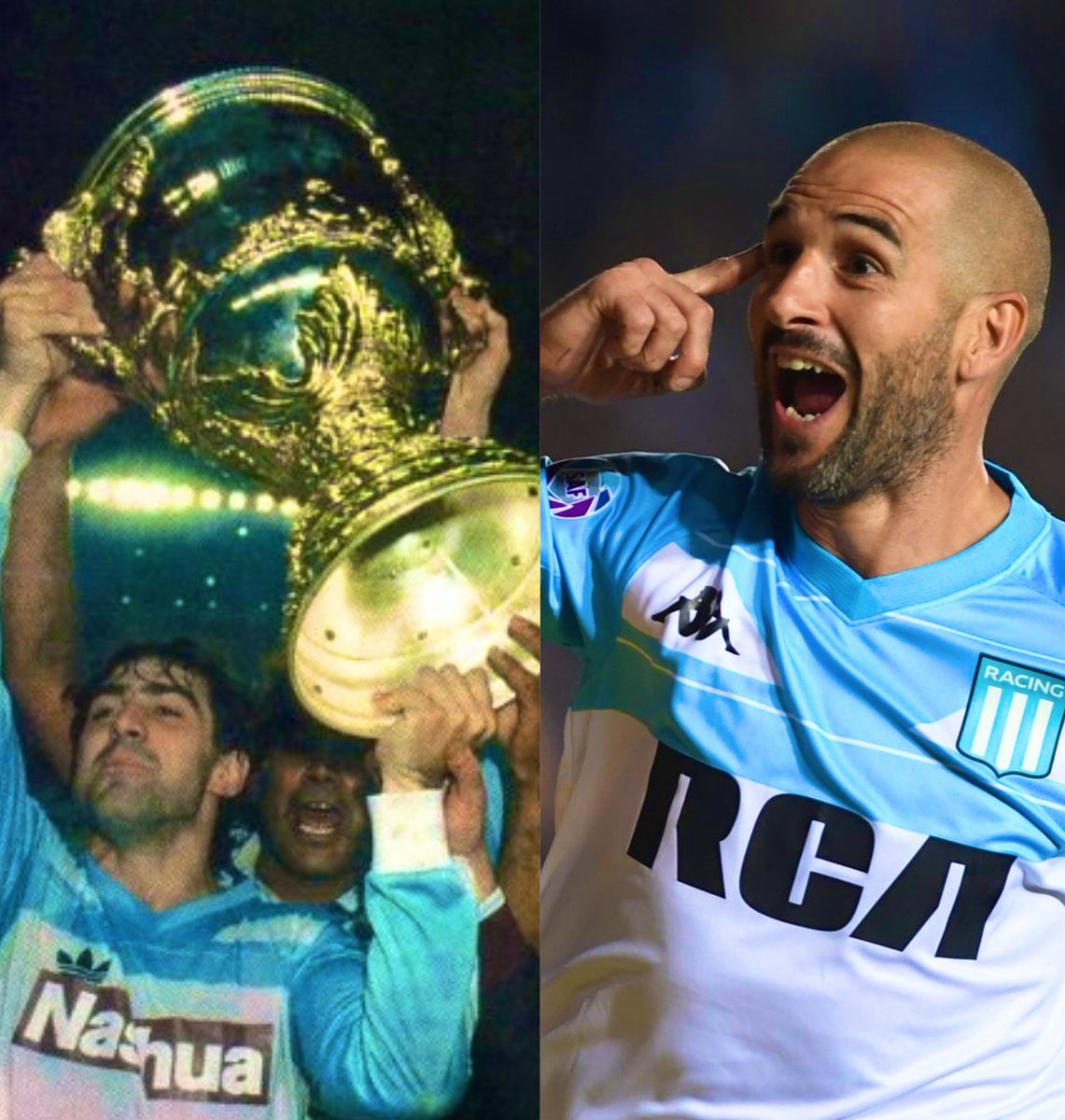 DataRacingOK's tweet photo. 🏆 #RACING Campeón de la #Supercopa88, un equipo que dejó una mística que todavía vive hasta el día de hoy en su camiseta.
¿Te gustaría que La Academia utilice nuevamente un diseño similar? 🤔 https://t.co/8LEa9IECts