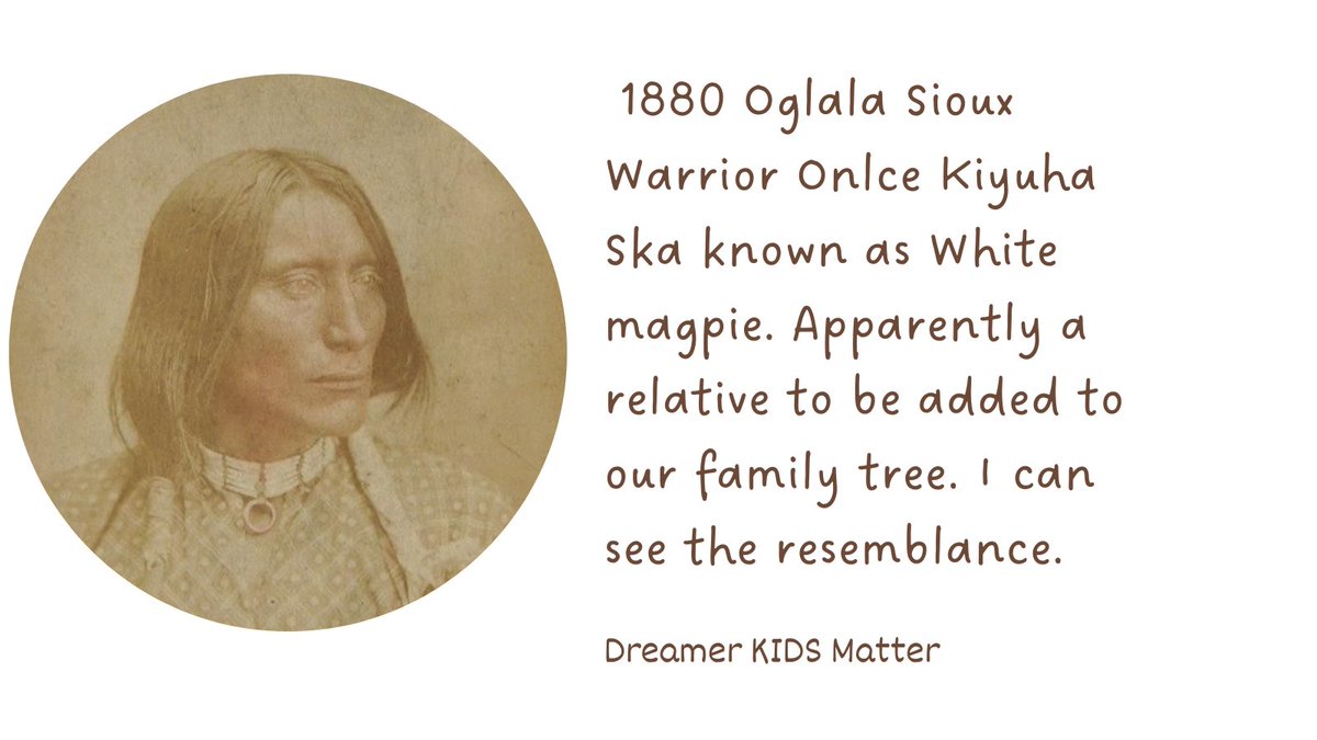 emoncrieffe85's tweet image. #NationalIndigenousHistoryMonth Despite the Native American history pseudo You Tubian what’s his name found. 
I’m so proud to find a NDN relative archived then published on @Pinterest Onlce Kiyuha Ska 1880’s #Oglala Sioux Warrior also known as White magpie. 
#ProudToBeNative