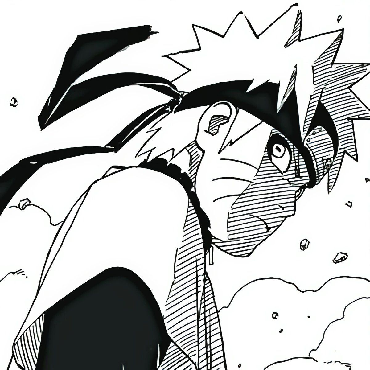 Naruto Sage mode, Manga style : Naruto