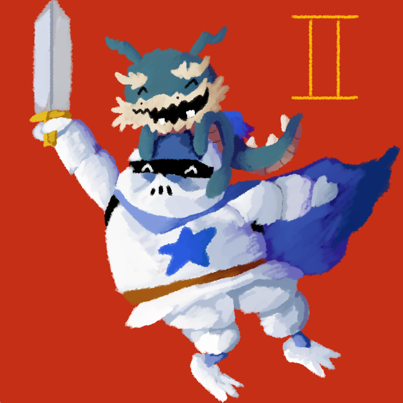 Skeletondoggy's tweet photo. In celebration of the Popolocrois II Translation news!!!! White Knight and Gabo were always all time favorites https://t.co/fddXpXEi4s