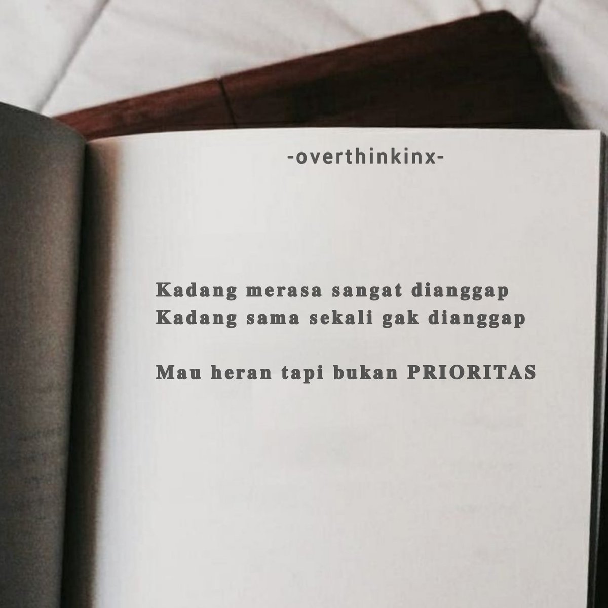iamvsmymind's tweet photo. Not priority! https://t.co/GumuTuUs4B