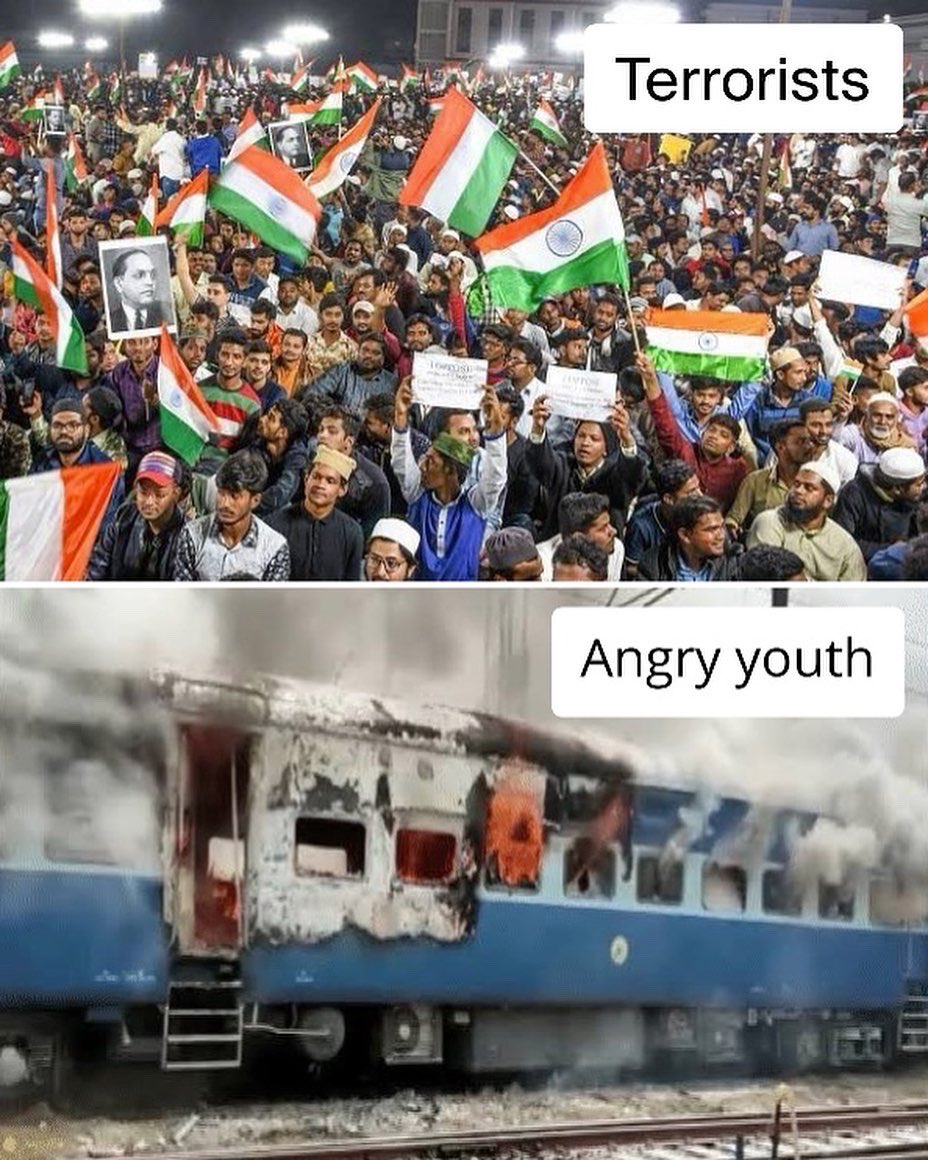 smishdesigns's tweet photo. Communal branding of protests in India by the government &amp; media. https://t.co/9Q5ODyu5wx