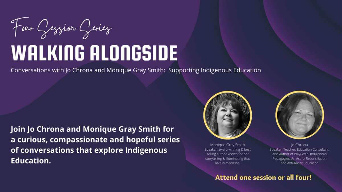 Day 20, part2. Resource also by <a href="/ltldrum/">Monique Gray Smith</a> for a bit older kids, Speaking Our Truth: A Journey of Reconciliation. I think the upcoming educator PD sessions with Jo Chrona will be excellent. More here: moniquegraysmith.com/walking-alongs… #30DaysIHM #IndigenousHistoryMonth