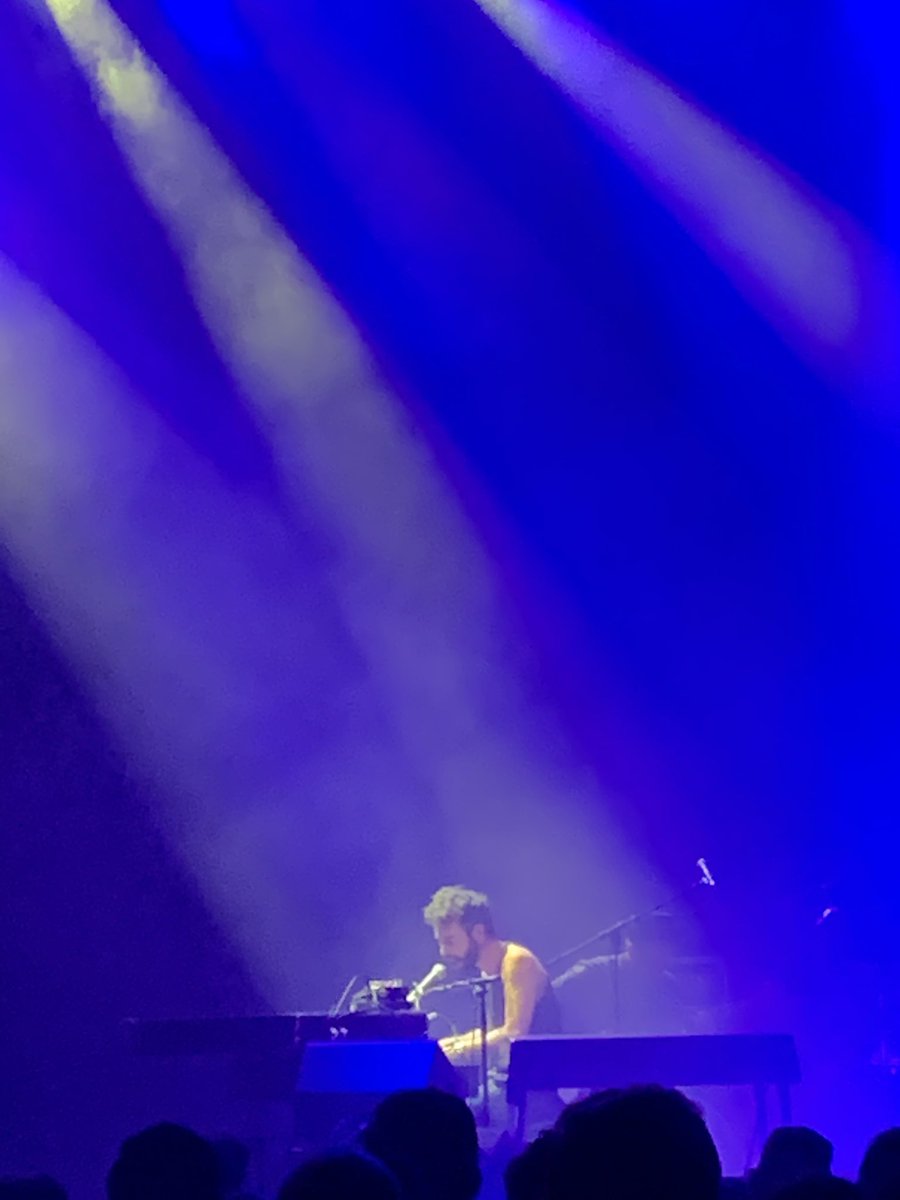 The long blue light of @LeifVollebekk at Toronto’s Massey Hall. What a stunning show and what amazing talent! Love love love❤️