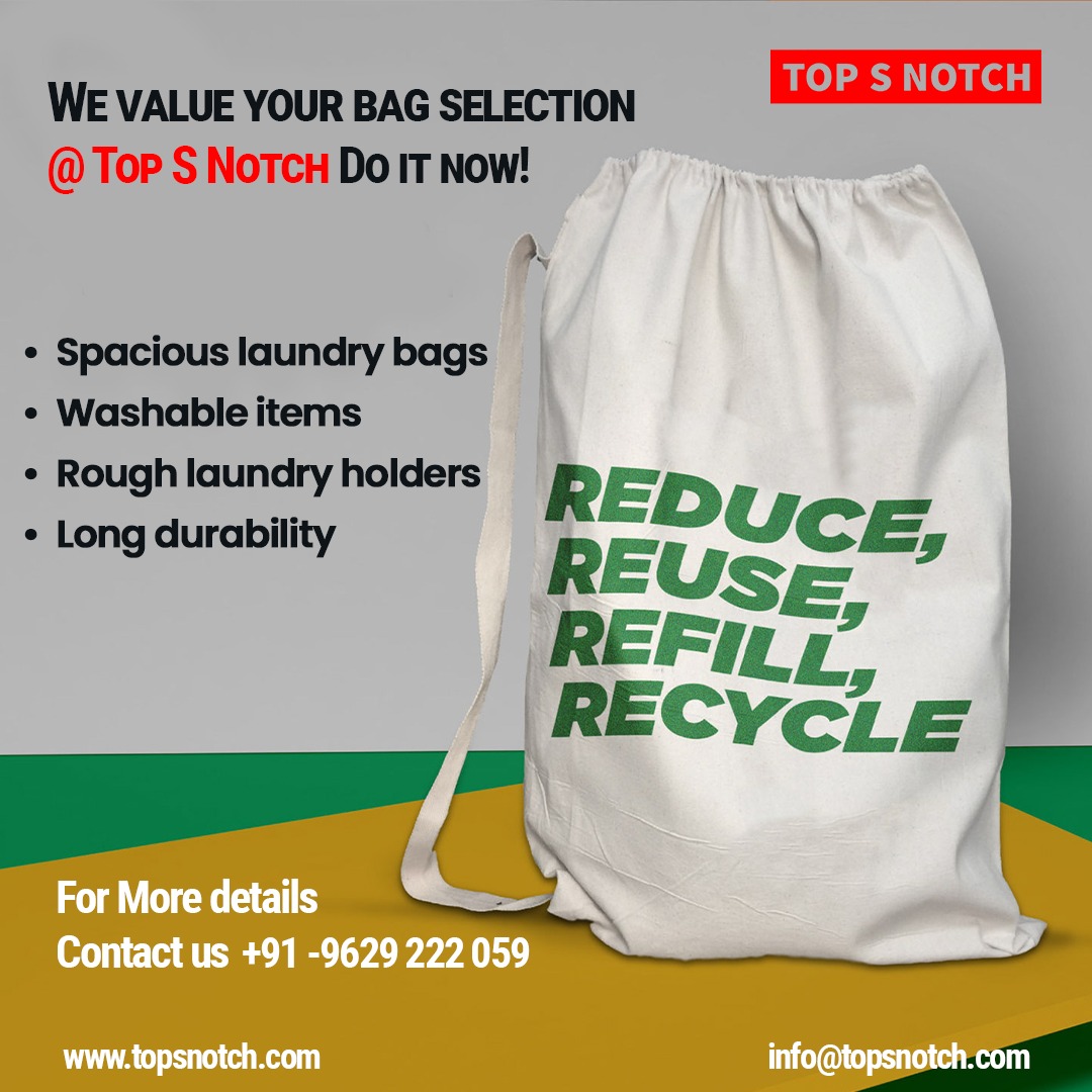TopSNotch2's tweet photo. All-Sized Laundry Bags To Keep Your Belongings!

Kids-friendly bags are available in different colors and designs.

Shop Now: https://t.co/kDSX5mHNJq
Contact Us: +91 9629222059

#topsnotch #onlinestore #onlineshopping #bags #karur #totebags #vegtableshoppingbag https://t.co/YjzYoYrgBp