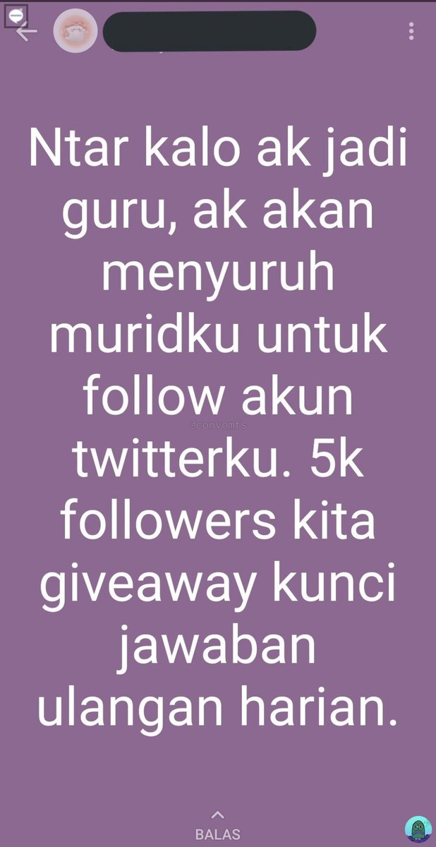 convomfs's tweet photo. 💭 anak twitter klau jdi guru https://t.co/EKjJrkCp6l