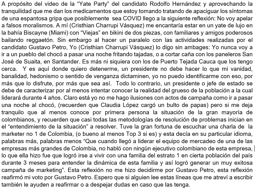 C_Charrupi's tweet photo. Una pequeña reflexión @petrogustavo https://t.co/clZgkiLFVU