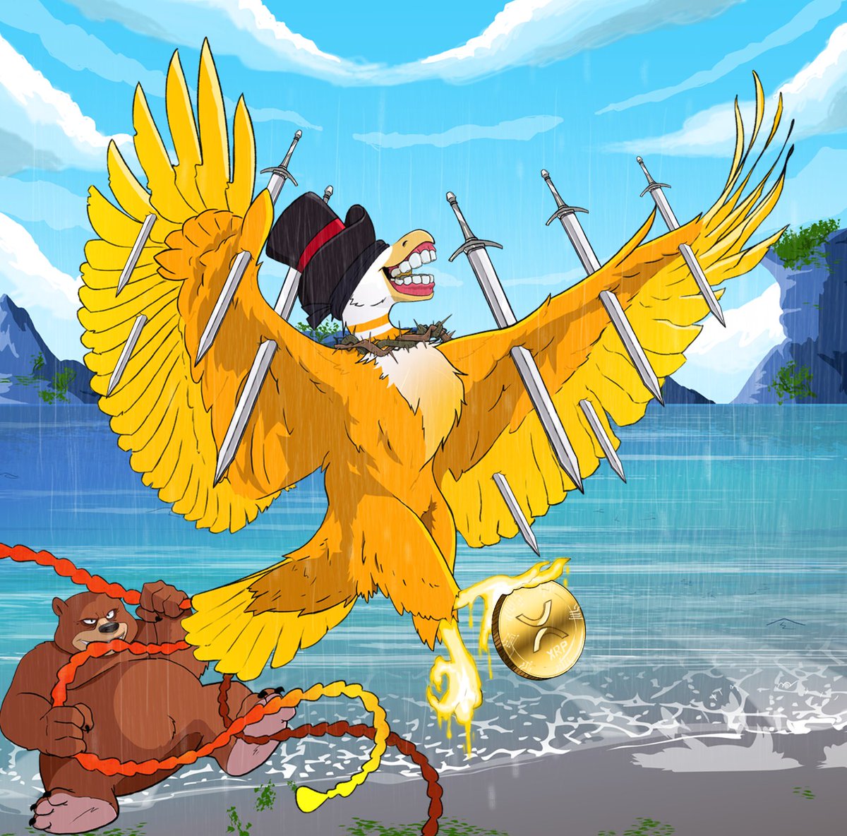 PhoenixRebornFT's tweet image. 🎁🔥 Sneak Peek #3 + 60 #XRP GIVEAWAY🔥🎁

Announcement of When Launch Soon

How to win?
✅Like, Retweet and Follow 
@PhoenixRebornFT
 ✅Tag 1 friend ( or more if you wish to )
(STAY ACTIVE🚨)

June 21st ⏳
#XRPL #NFTGiveaway #XRPCommunity #Sologenic