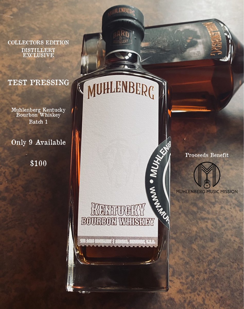 #Bourbon #whiskey #MuhlenbergMusicMission