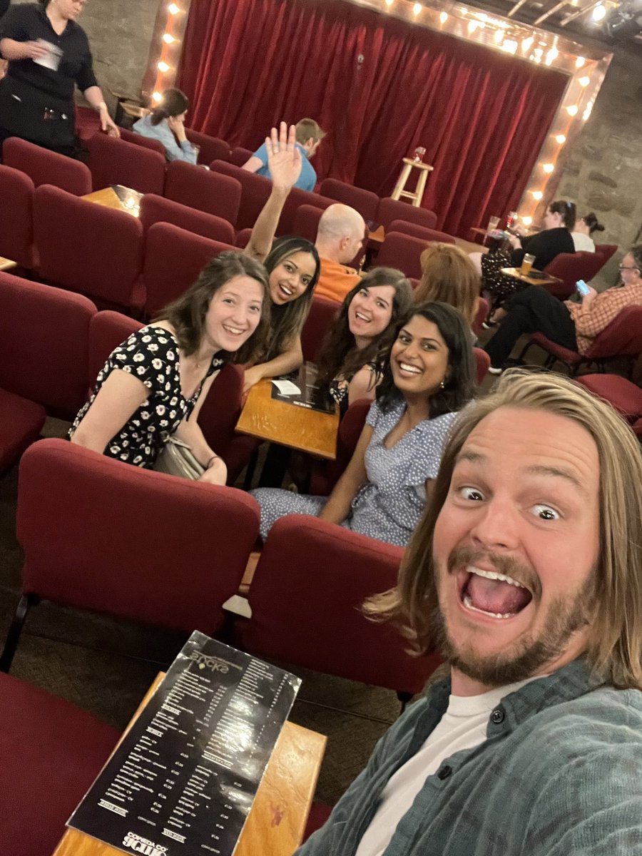 AnuKumar23's tweet photo. Thank you @bobbyjaycox for this photo and your hilarious set tonight @AcmeComedyCo! https://t.co/F1HvjXuWgI