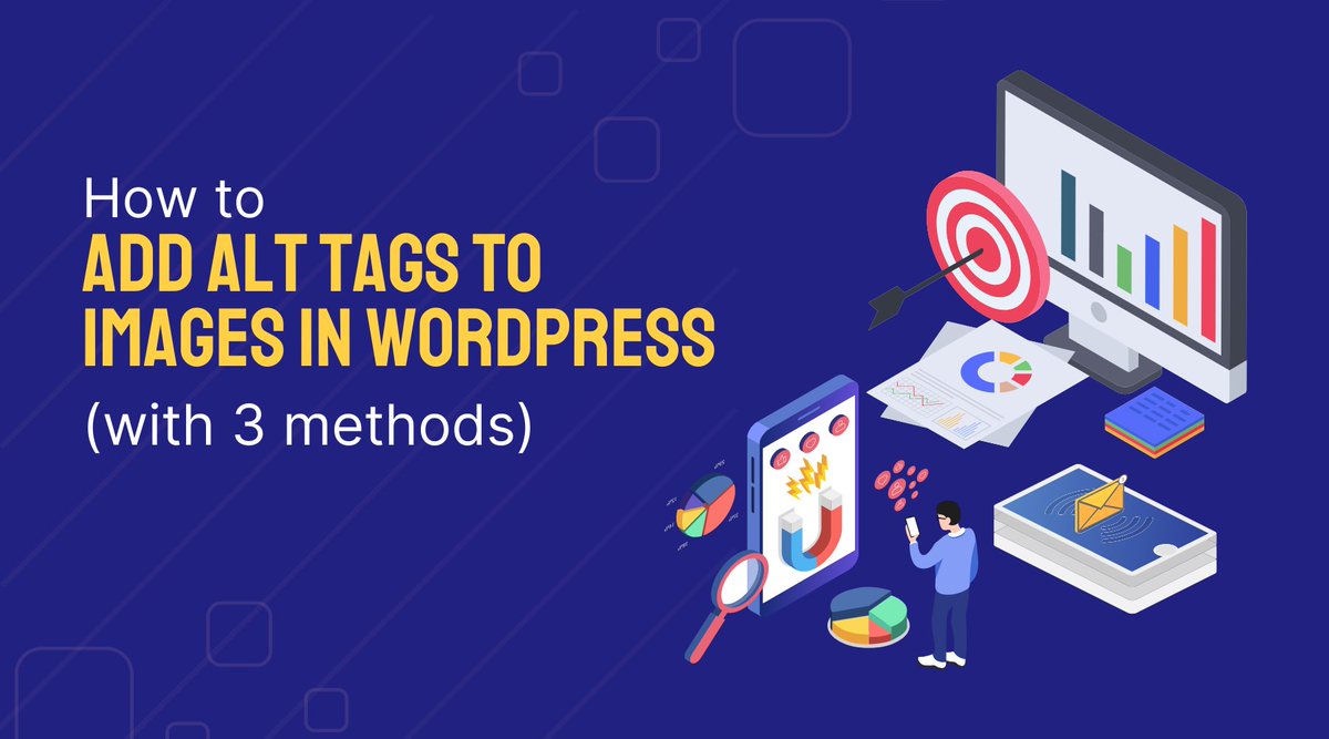 Do you want to add alt tags to images in WordPress to improve your image SEO? If yes, don't miss our blog. In today's tutorial, we will share with you 3 ways to help you add alt tags to your images in WordPress.  #galleryandimage #SEO

enginetemplates.com/add-alt-tags-t…