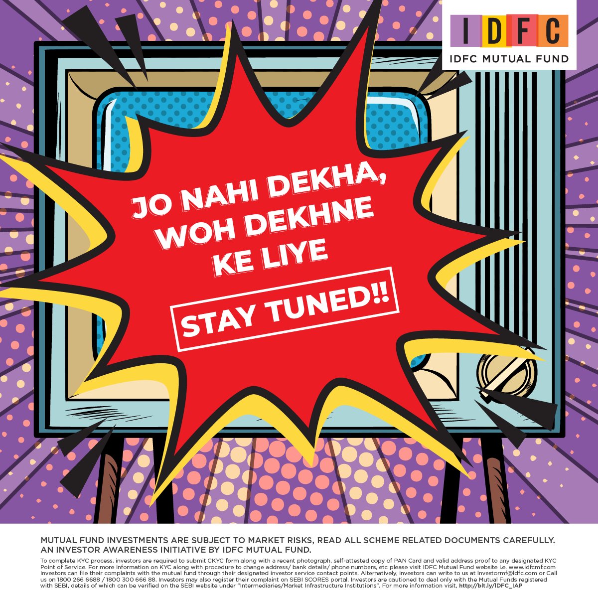 bandhanmutual's tweet photo. Are you ready to add Value to your Life?
#LaunchingSoon
#Surprise
#StayTuned
#MutualFunds
#MF
#IDFCMF https://t.co/QLzYHDz0It