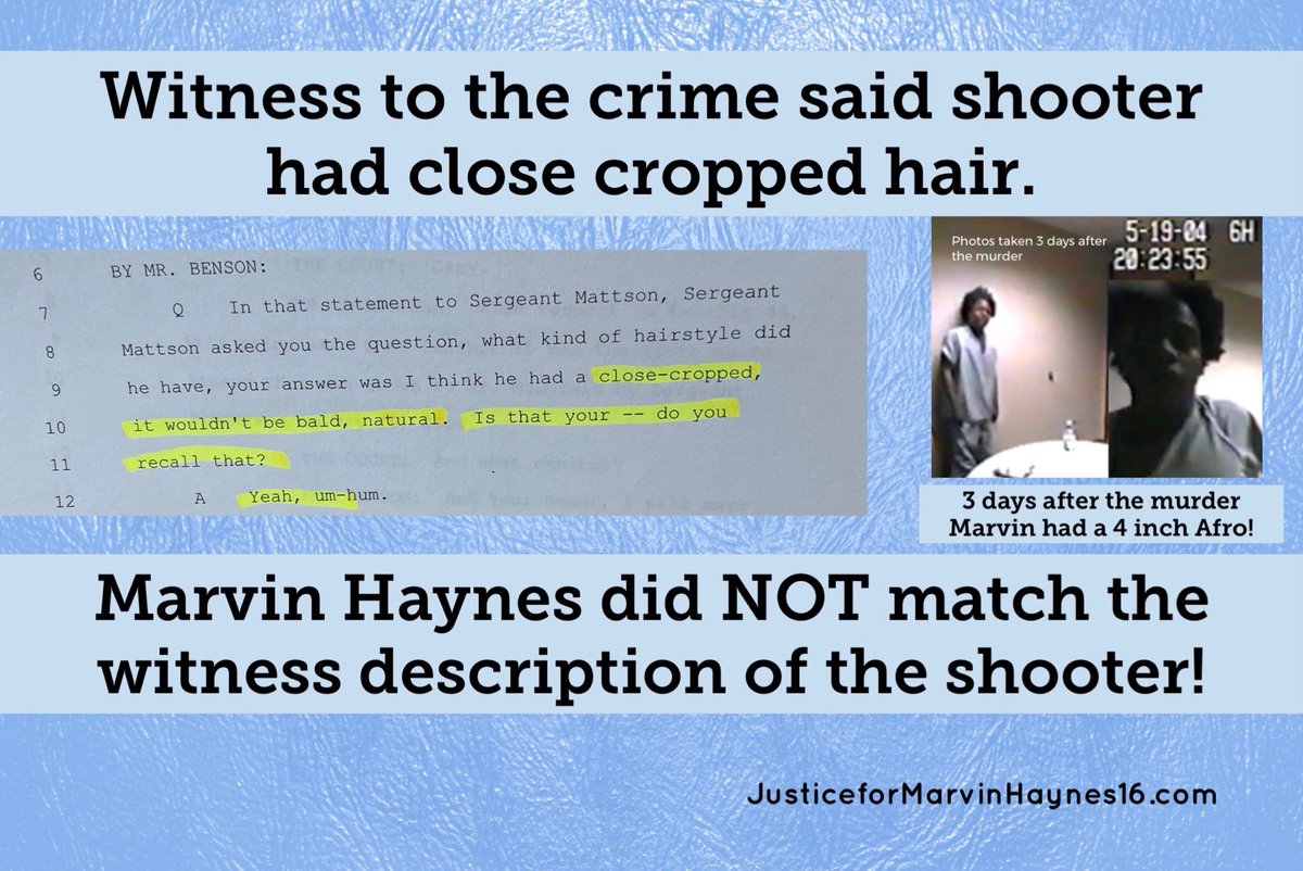 Quest4truths's tweet photo. At the age of 16 #MarvinHaynes was wrongfully convicted of murder in #Minnesota. 

The #DNA also did NOT match Marvin!

SIGN &amp; SHARE his petition:
https://t.co/3HaKmI7ds1

#Minneapolis #wrongfulconvictions #truecrime #innocent #MN #vikings #podcast 

https://t.co/EBhdL96rU7 https://t.co/iLbt0RS77q
