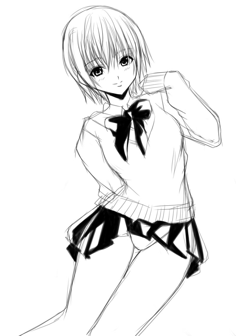 いちご100%がトレンドになってるんで過去に描いたの上げますw 