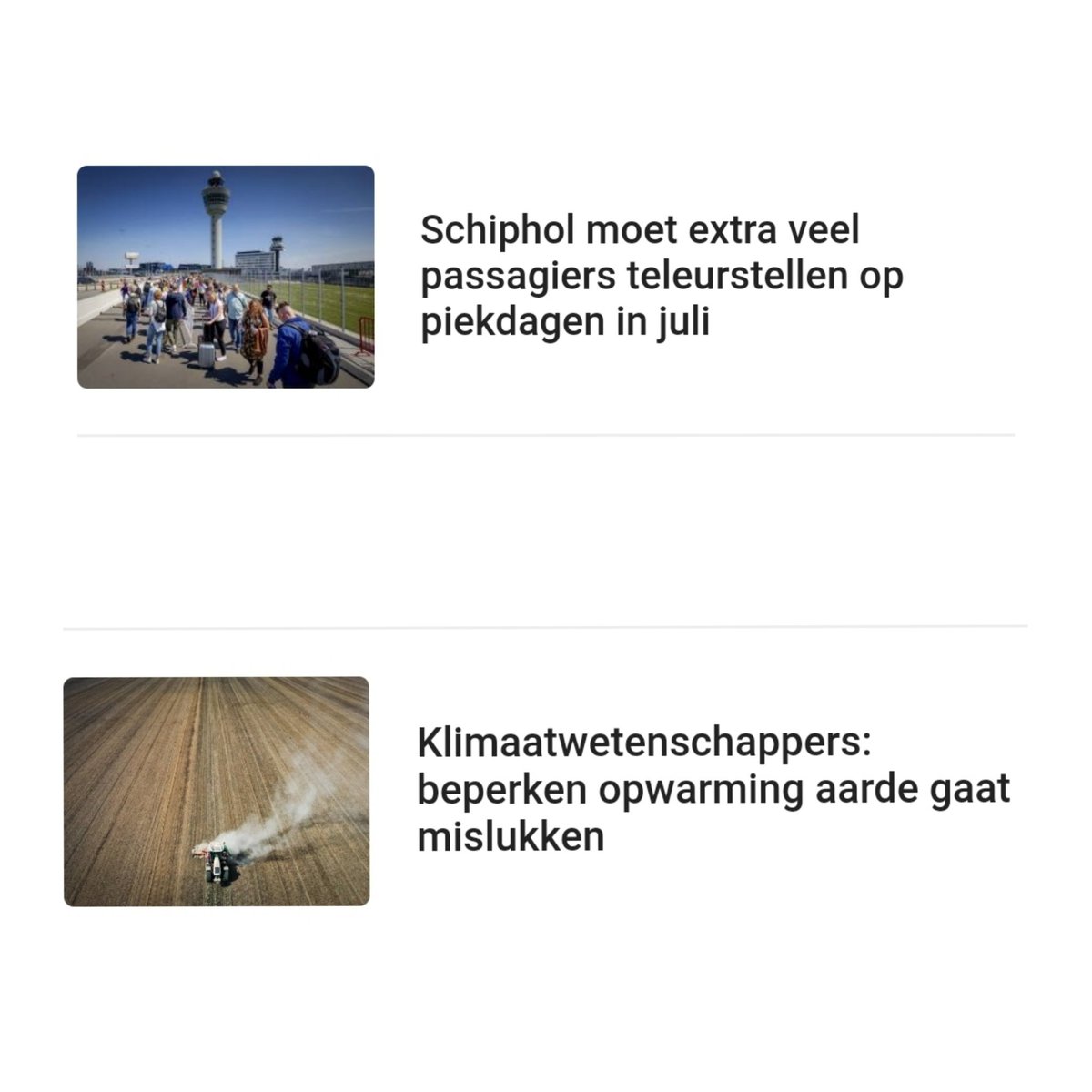 DavidHulshof's tweet photo. Oorzaak en gevolg... 

Op 1 pagina onder elkaar bij de NOS... dus... https://t.co/TtXUjLrNiO