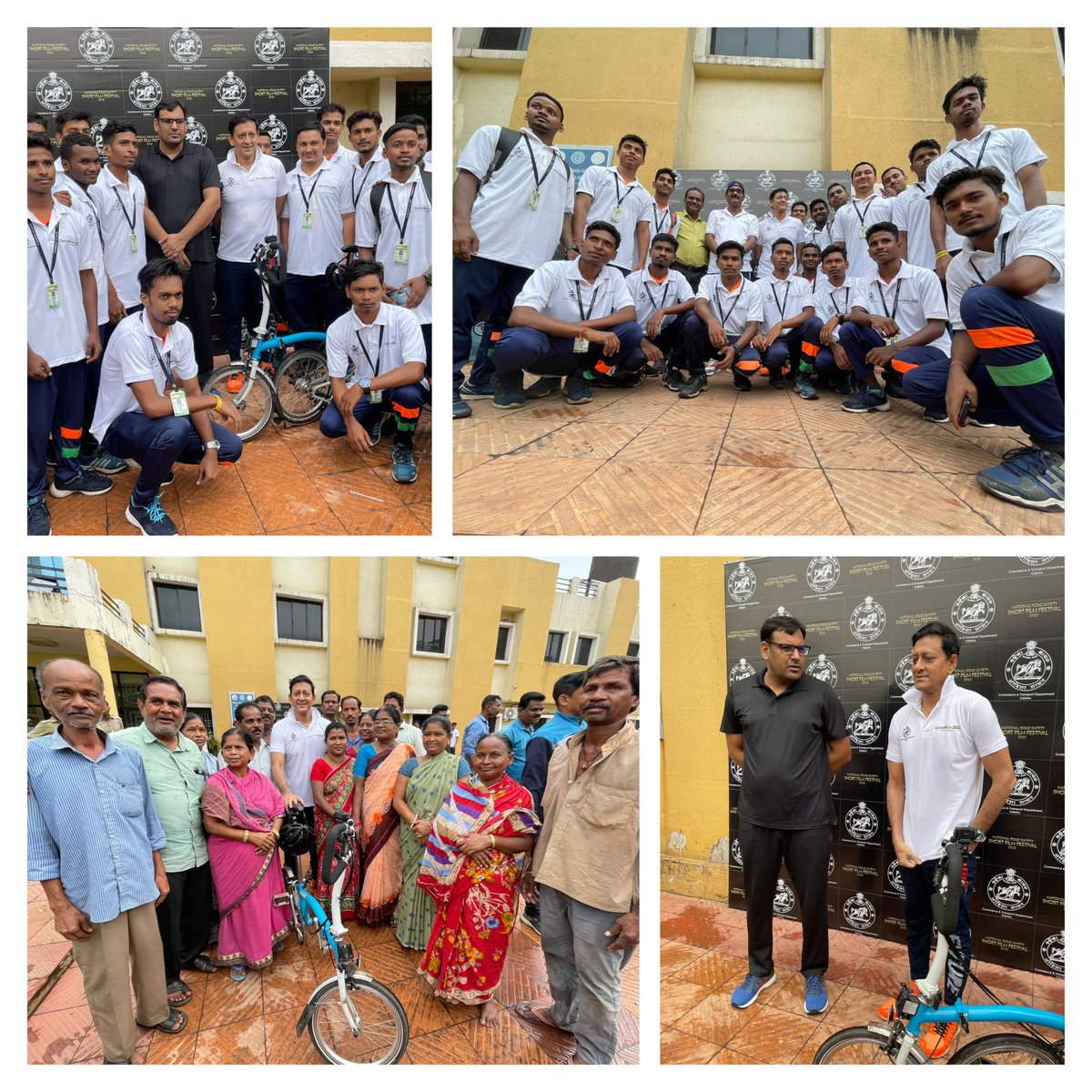 STAOdisha's tweet photo. Glimpses of #Cylothon held in #Rourkela as part of National #RoadSafety Short Film Festival, 2022. 

See you at the screening of shortlisted films.

Venue - Cine Caarnivals
 Time - 5.30 PM

Jury members Sidhanta Mohapatra &amp; Kuna Tripathy will be present at the event.

@CTOdisha https://t.co/aCELqIKCXs