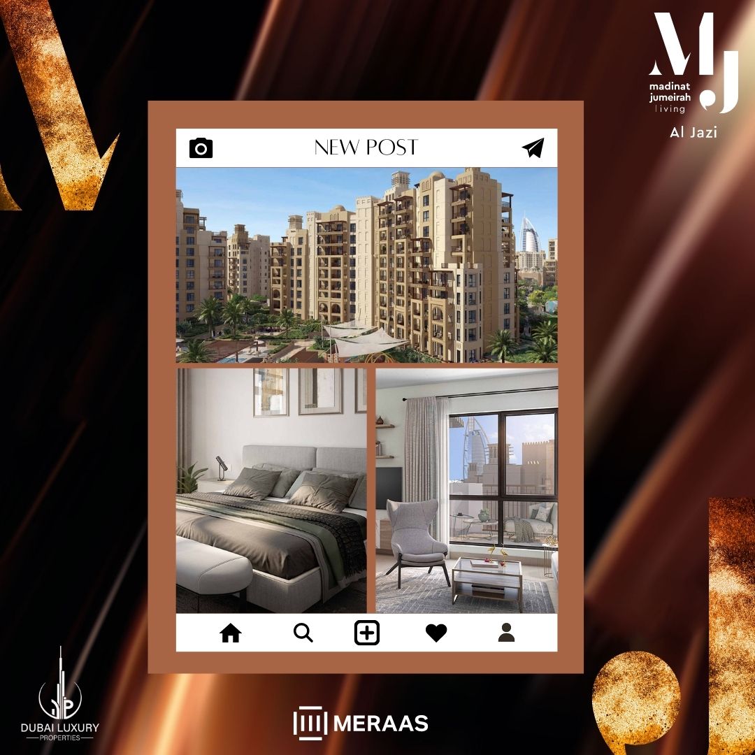 MJL Al Jazi by Merras is a new development in Madinat Jumeirah Living, offering 1, 2, 3, and 4 bedroom apartments featuring contemporary interiors and spacious living areas.

Contact dubailuxuryproperty.

#AlJazi #MadinatJumeirahLiving #MadinatJumeirah #Madinat #Jumeirah #Meraas