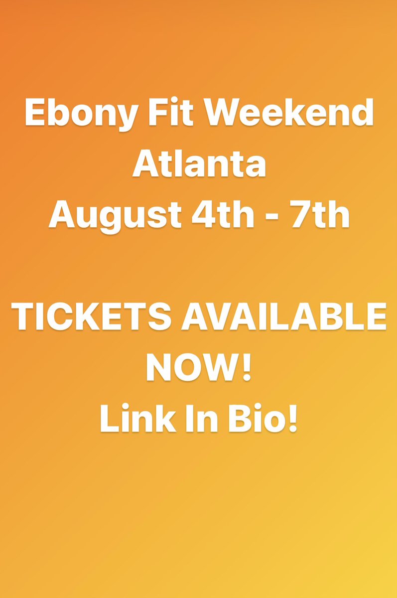 Ebony Fit Weekend