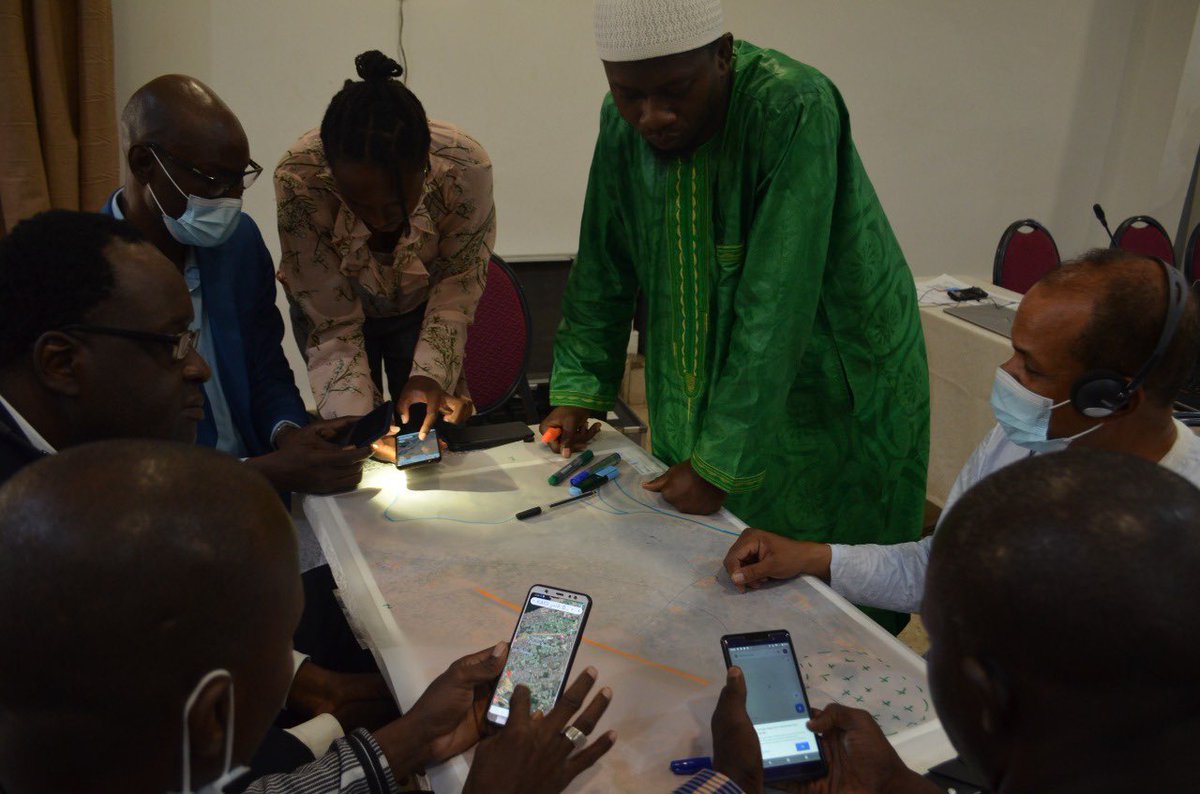 FruzsinaStraus's tweet photo. The Sahel is one of the most conflict-affected areas of Africa and one of the world’s regions most vulnerable to climate risk. It is also urbanizing fast! This week @UNHABITAT and @UNDPAfrica trained local gov’ts from 7 countries to plan and build #urbanresilience with #CityRAP https://t.co/kPg4wRK5y6