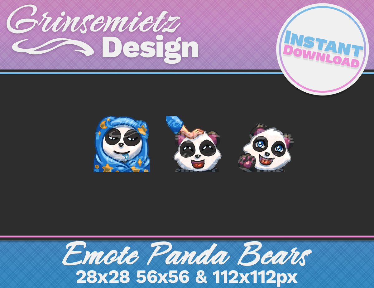 GrinsemietzBlog's tweet photo. New Emote-Sets on my Etsy Shop. I love this BumbleBees, they are sooo fluffy

#Emote #SmallBuisness #etsyshop #creative #handdrawn https://t.co/GVyI5TccDi