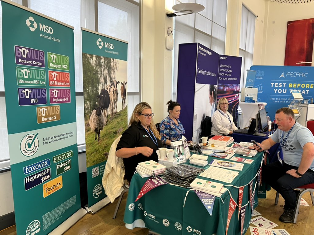 Come and visit MSD to talk to your farm and small animal reps! Thank you for coming!