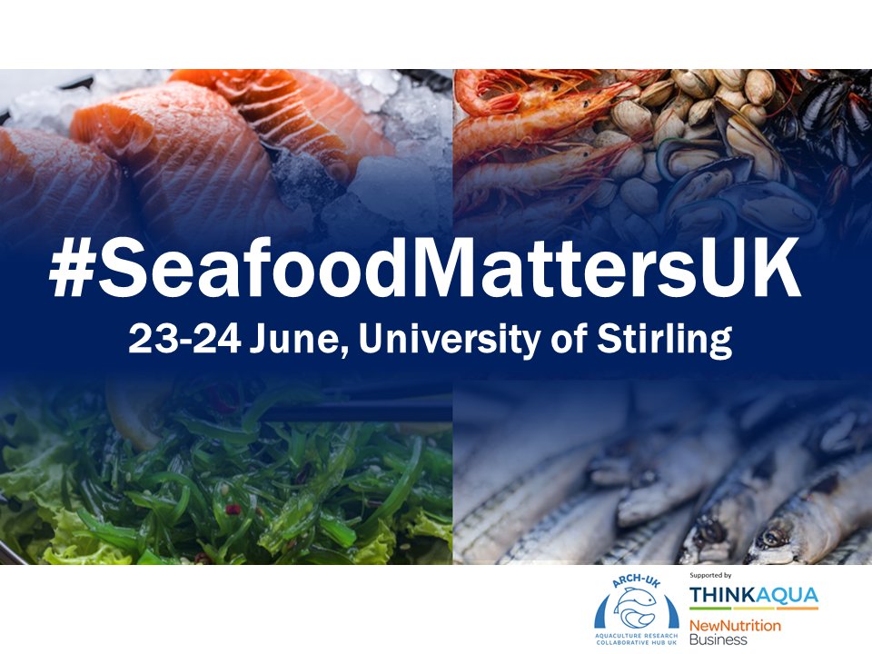 Aquaculture Research Collaborative Hub UK (@aquaculture_hub) on Twitter photo ❗️STILL TIME TO REGISTER❗️
#SeafoodMattersUK 23-24 June <a href="/IoAStirling/">Institute of Aquaculture</a>
In-person event.
Full Info & Registration 👉sites.google.com/view/seafoodma…
<a href="/clacksgoodfood/">Clacks Good Food</a> <a href="/SAFexeter/">Sustainable Aquaculture Futures</a> <a href="/mastscot/">MASTS</a> @sustain_aqua @KTN_Agrifood <a href="/sfmtweet/">School Food Matters</a> <a href="/TechFoodNetwork/">STFC Food Network+</a> <a href="/EITFood/">EIT Food</a> ❗️STILL TIME TO REGISTER❗️
#SeafoodMattersUK 23-24 June <a href="/IoAStirling/">Institute of Aquaculture</a>
In-person event.
Full Info & Registration 👉sites.google.com/view/seafoodma…
<a href="/clacksgoodfood/">Clacks Good Food</a> <a href="/SAFexeter/">Sustainable Aquaculture Futures</a> <a href="/mastscot/">MASTS</a> @sustain_aqua @KTN_Agrifood <a href="/sfmtweet/">School Food Matters</a> <a href="/TechFoodNetwork/">STFC Food Network+</a> <a href="/EITFood/">EIT Food</a>
