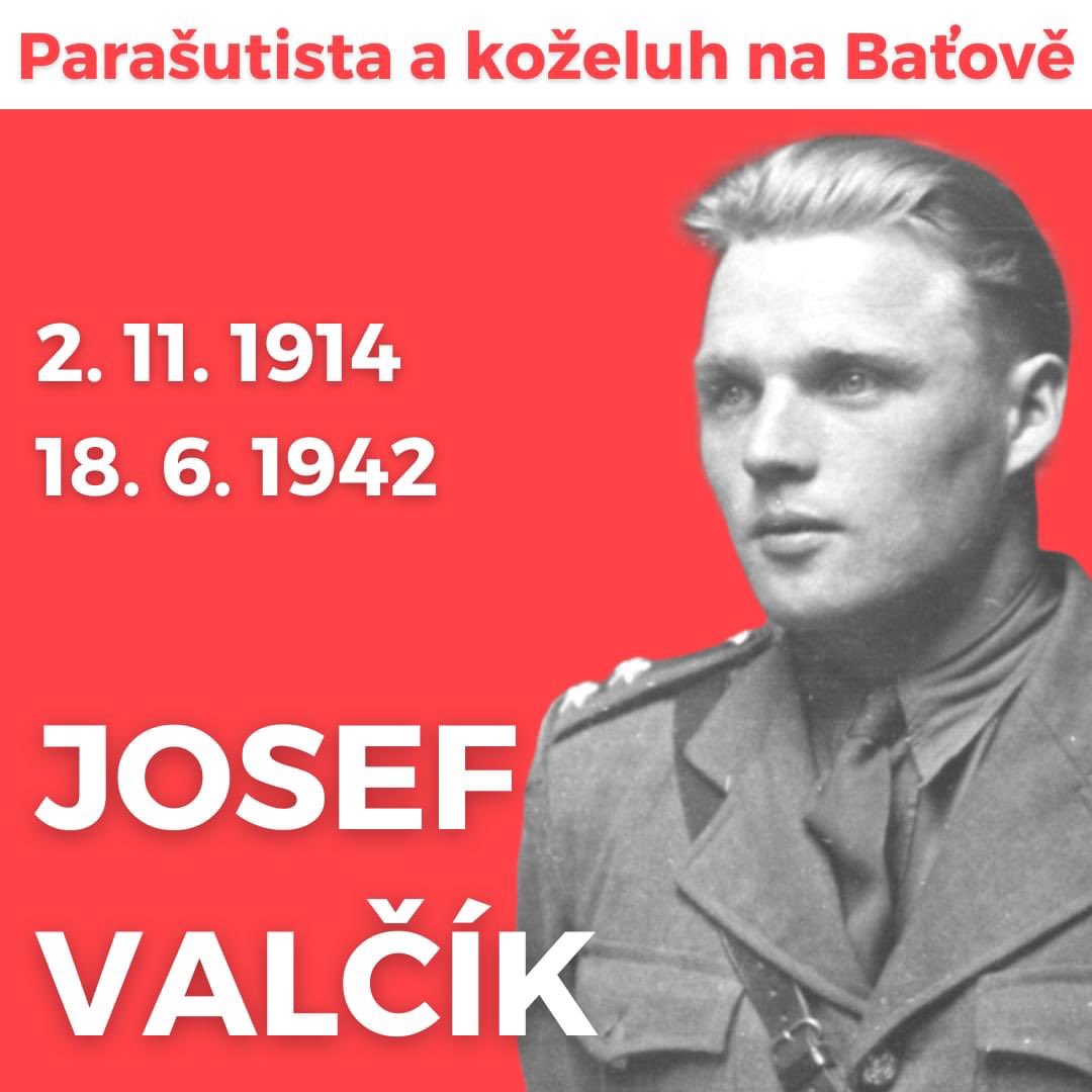 AtBatov's tweet photo. JOSEF VALČÍK 🔺
Parašutista, který pracoval na Baťově a zemřel přesně před osmdesáti lety v kryptě kostela v Resslově ulici v Praze.
Celý příběh: https://t.co/kFdW37MU2x
#krypta #silvera #anthropoid #heydrichiada https://t.co/knG6S9NsDV