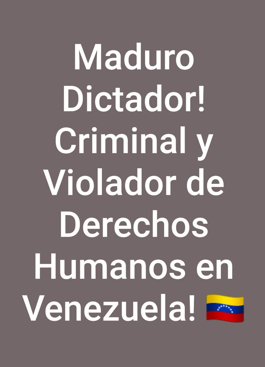 LuisBue44451751's tweet photo. Trabajamos todos juntos para salir del régimen de Nicolás Maduro, o nos jodemos todos.
Tu decides. https://t.co/dKdRvwwmWi