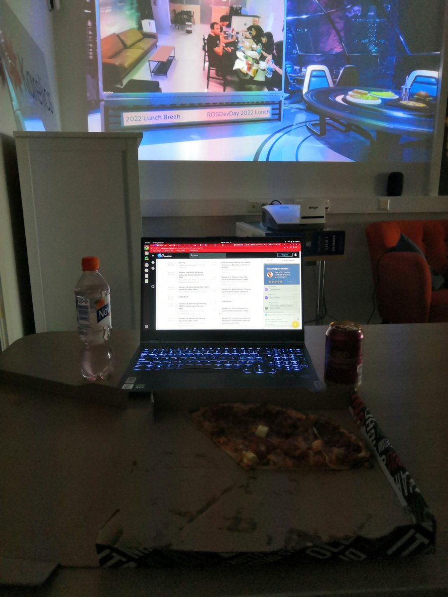 JoniPollanen's tweet image. Lunch break is the best break #RosDevDay #Karelics