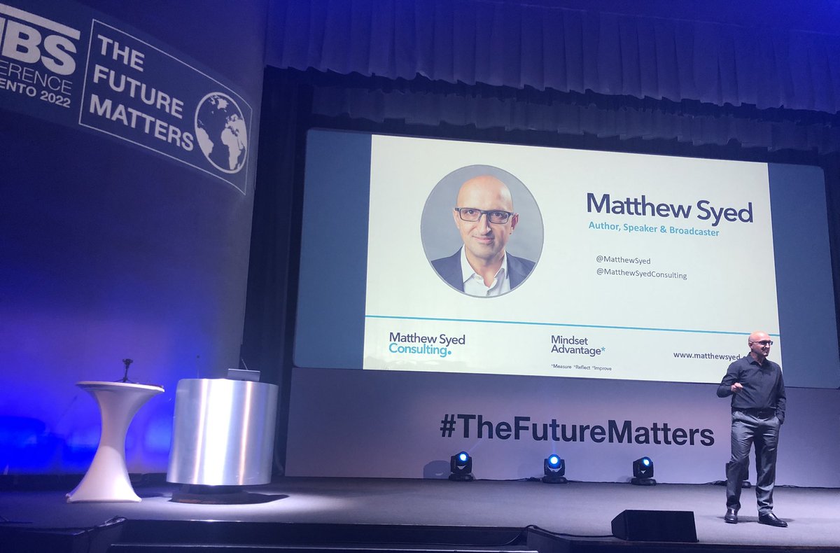 Our keynote speaker for this year’s conference is the inspirational Matthew Syed, former Olympic athlete and performance coach @matthewsyed.
