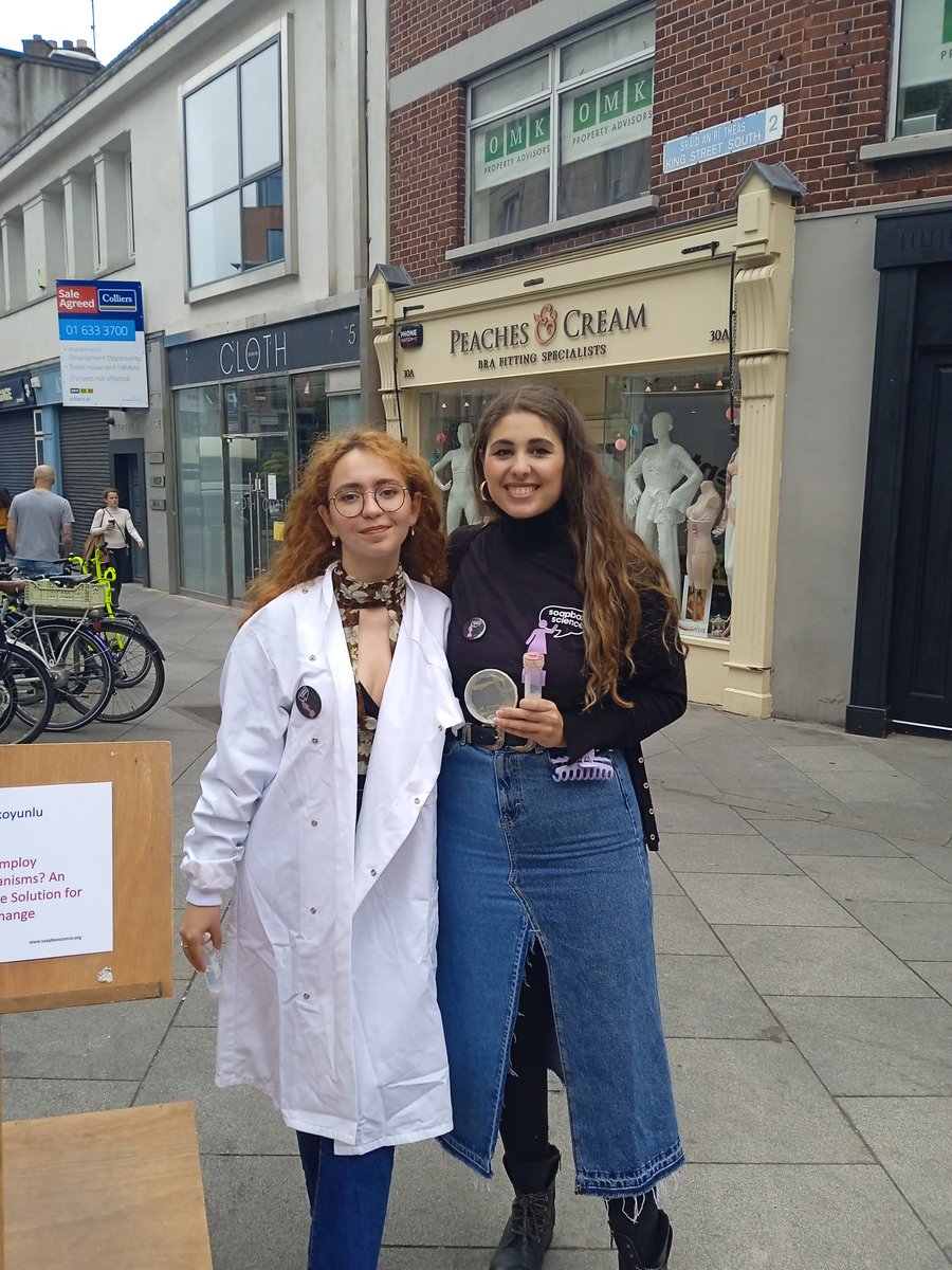 CristinaAbasca9's tweet photo. Fantastic Talks @burcu_akkoyunlu @DrSofianos @SoapboxSciIRL 

Join us at Luke Kelly statue !!! https://t.co/MiXPDtPUIh