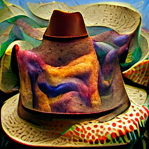 artgenesisai's tweet photo. This was JUST Minted at https://t.co/DSkqVd0xOs

A surreal cowboy hat

https://t.co/FF1x2I38U9 https://t.co/4kFYi4csEY