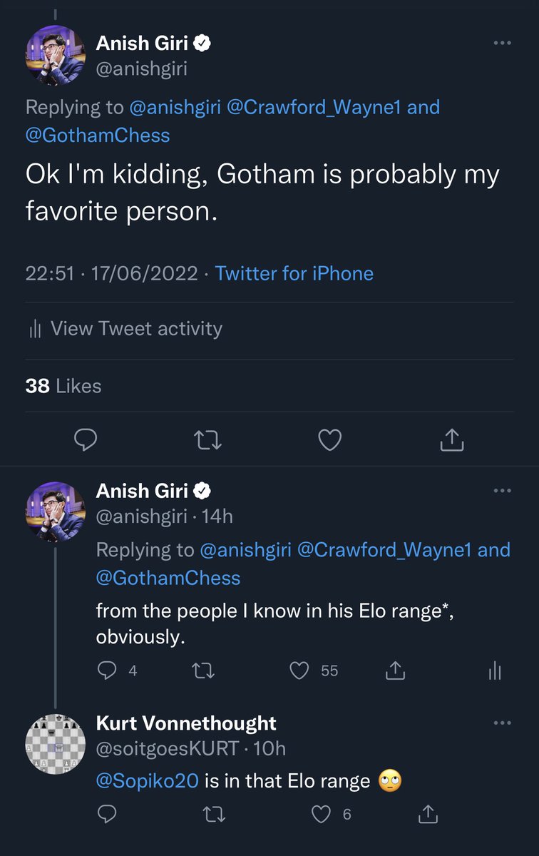 Anish Giri on X: Joke gone wrong.  / X