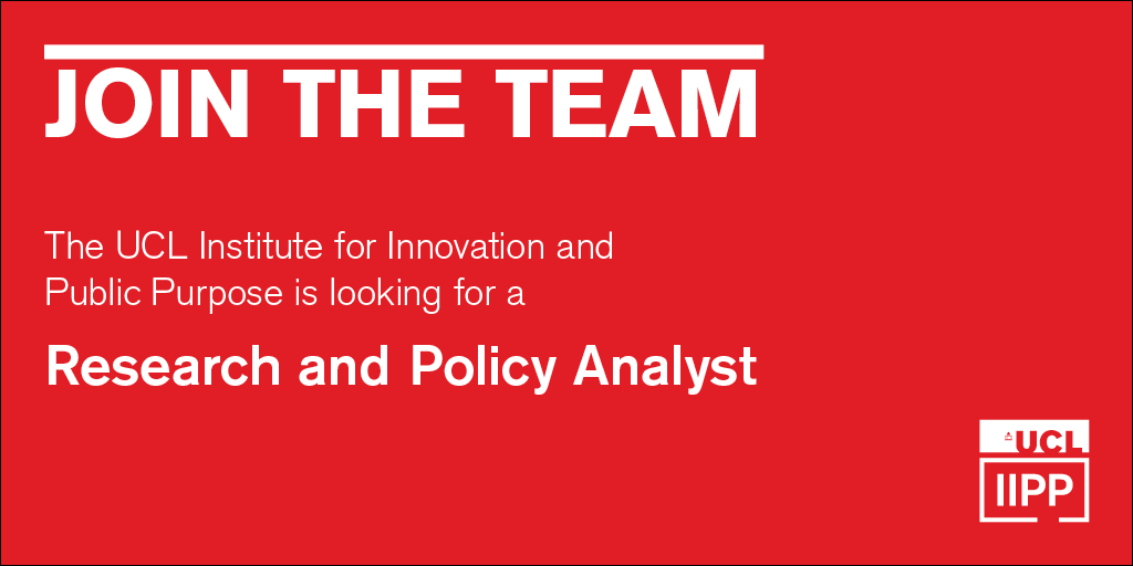 Want to join our team?

IIPP is hiring for a Research and Policy Analyst to assist the work of our MOIN network!

Applications close in less than a week - apply now👇
bit.ly/3aKu68K