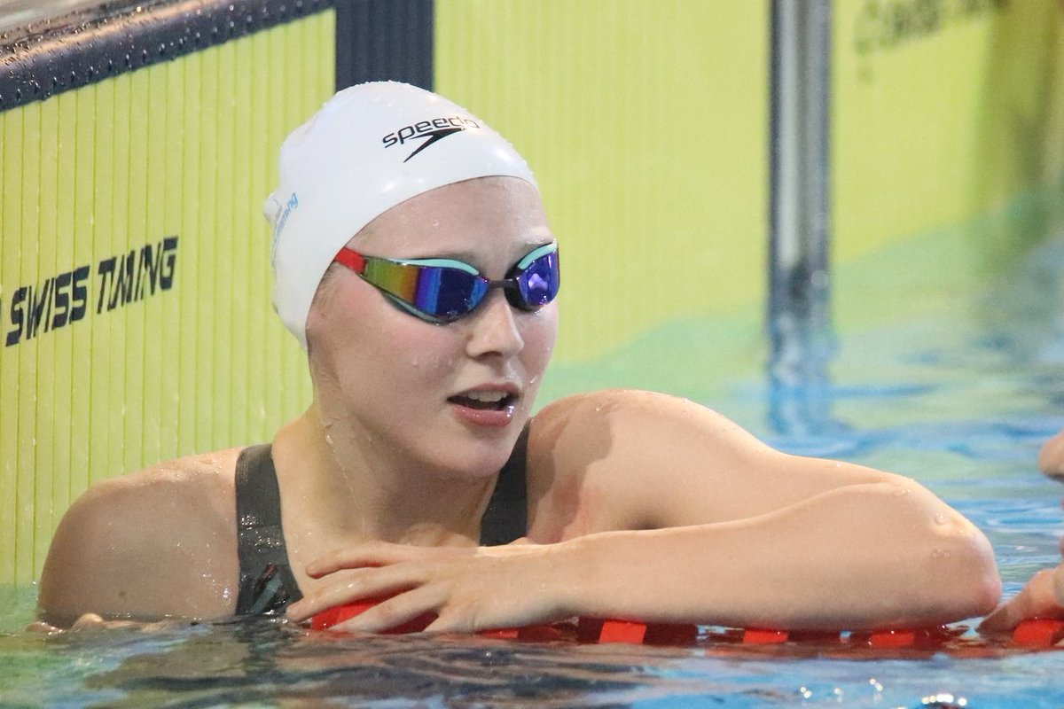 Aquatics_GB's tweet photo. Another 4⃣ into #Madeira2022's curtain call finals 🥳

@jessica_jane96, @MaskillPoppy and Louise Fiddes look to be finishing the week impressively, whilst @ReeceyDunn puts in his most assured individual of the week in the S14 100m Butterfly heats. https://t.co/8VybxLPp5M