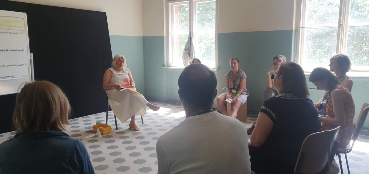 AnsgarGusy's tweet image. Auf der Sommerkonferenz der @GrueneBBG #kommunale Ideenwerkstatt mit der wunderbaren Landesvorsitzenden @AlexandraPichl, erfahrene Fraktionsvorsitzende aus Kleinmachnow