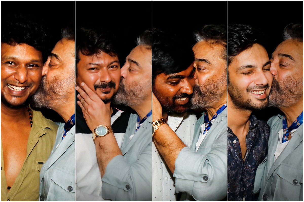 Lokesh Kanagaraj (@dir_lokesh) on Twitter photo We all love you soo much <a href="/ikamalhaasan/">Kamal Haasan</a> sir ❤️
<a href="/Udhaystalin/">Udhay</a> <a href="/VijaySethuOffl/">VijaySethupathi</a> <a href="/anirudhofficial/">Anirudh Ravichander</a> #VikramSuccessMeet #Andavarlove We all love you soo much <a href="/ikamalhaasan/">Kamal Haasan</a> sir ❤️
<a href="/Udhaystalin/">Udhay</a> <a href="/VijaySethuOffl/">VijaySethupathi</a> <a href="/anirudhofficial/">Anirudh Ravichander</a> #VikramSuccessMeet #Andavarlove