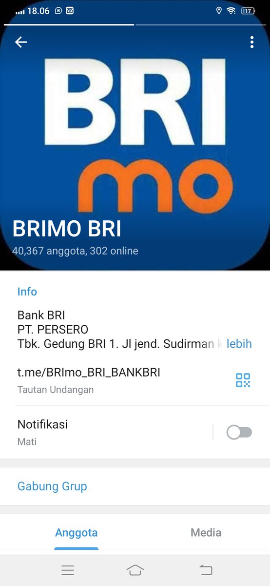 bangidil's tweet photo. @BANKBRI_ID tlg di laporkan itu di apl tele, anggotanya sudah hampir 50rb. Terima kasih https://t.co/3NbMVWAVn8