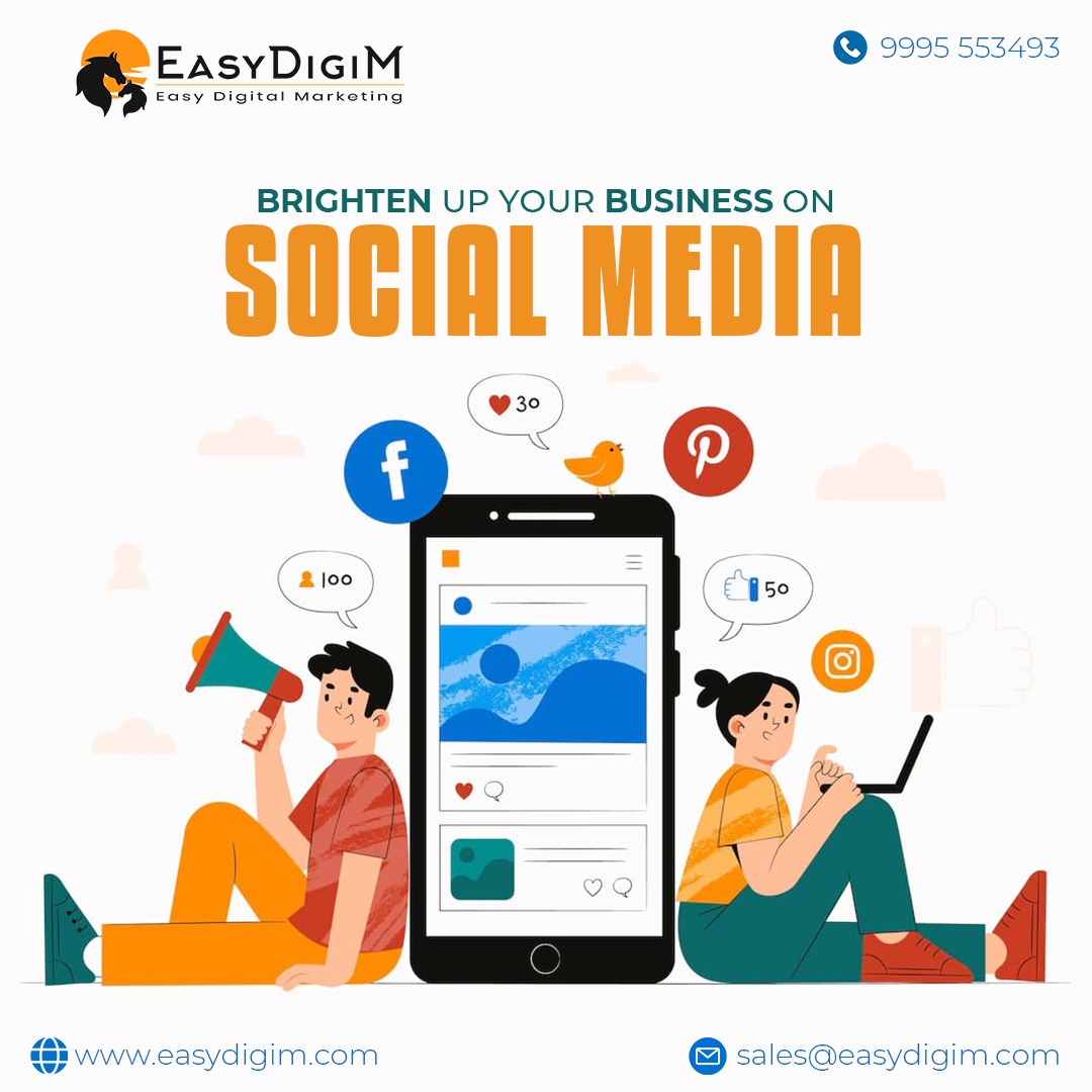 EasyDigiM's tweet image. Social media marketing can help your business achieve significant success, create dedicated brand spokespersons and increase leads and sales.

Enquire: sales@easydigim.com
Website: easydigim.com

#easydigitalmarketing #seo #digitalmarketingservices #socialmediamarketing