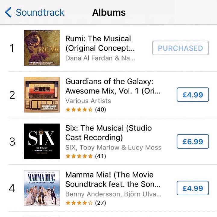 Rumi: The Musical tweet media