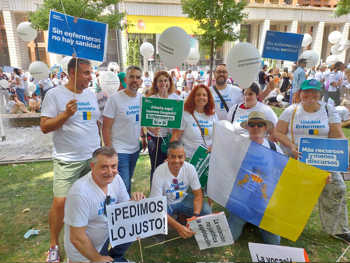SATSE_Canarias's tweet photo. ✅ A más #enfermeras, mayor seguridad, calidad y salud para los ciudadanos

#UnidadEnfermera https://t.co/2J1PYkbbGl