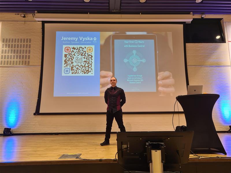 JeremyVyska's tweet image. And me, on in 20 minutes, talking #msdyn365bc testability at #daysofknowledge