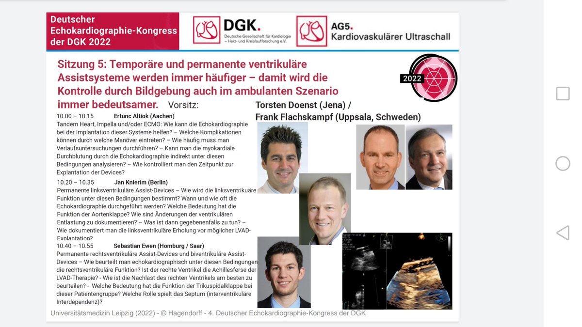 Live is better than online. Hotline Session: Echo bei Assistsystemen am Samstag, den 25. Juni 2022 auf dem Deutschen Echokardiographie Kongress der DGK in Leipzig. Anmeldung echokardiographie-leipzig.de #echofirst #echoDGK22