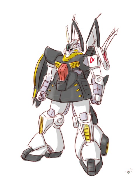 ガンダムのカラーリングにしたからこれはガンダム 