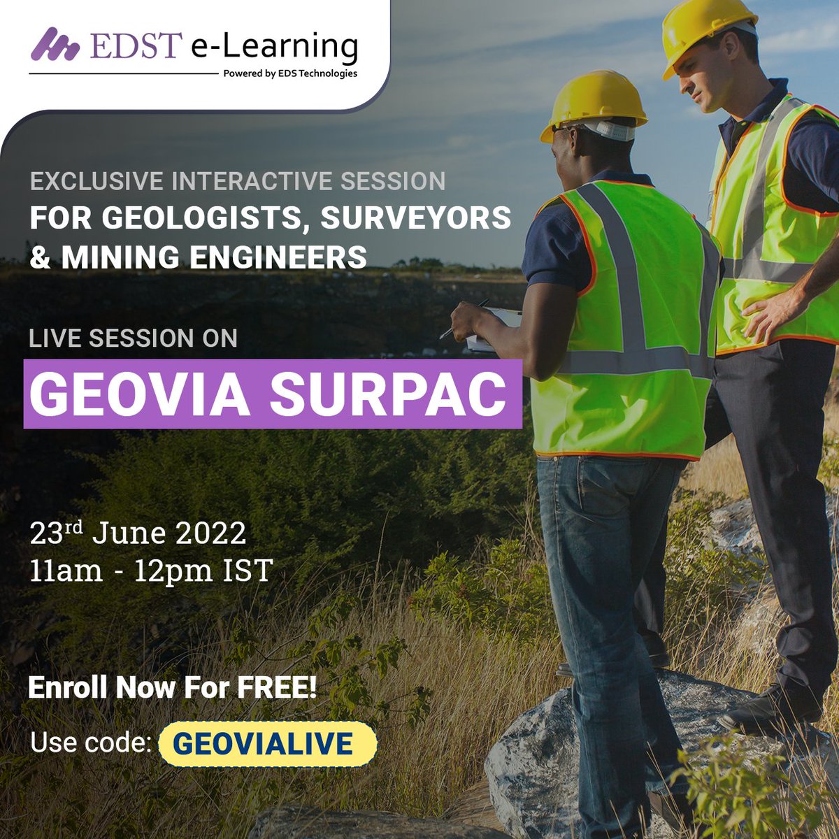 Enroll Now for FREE!!!
Use Coupon Code : GEOVIALIVE during checkout to avail the course for free.
bit.ly/3HzJiSn

#dassaultsystèmes #surpac #miner #miningindustry #miningengineering #mininglife #miningjobs #geologist #geologists #miningsector #explorationgeologist