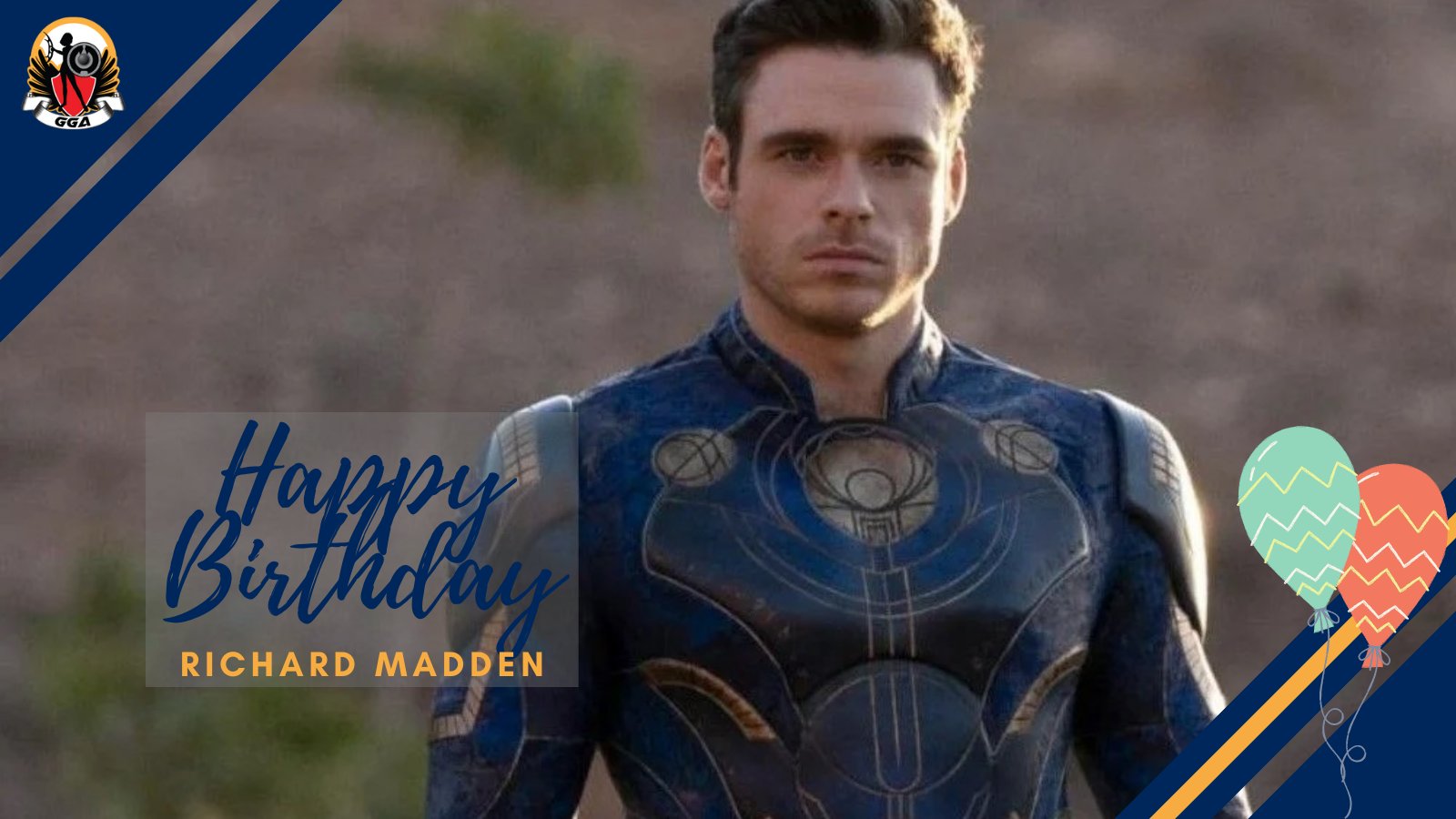Happy Birthday to Richard Madden, a.k.a. Ikaris, a.k.a. Robb Stark!   