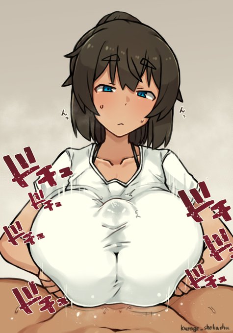 蒸れ蒸れ着衣チチズリ 