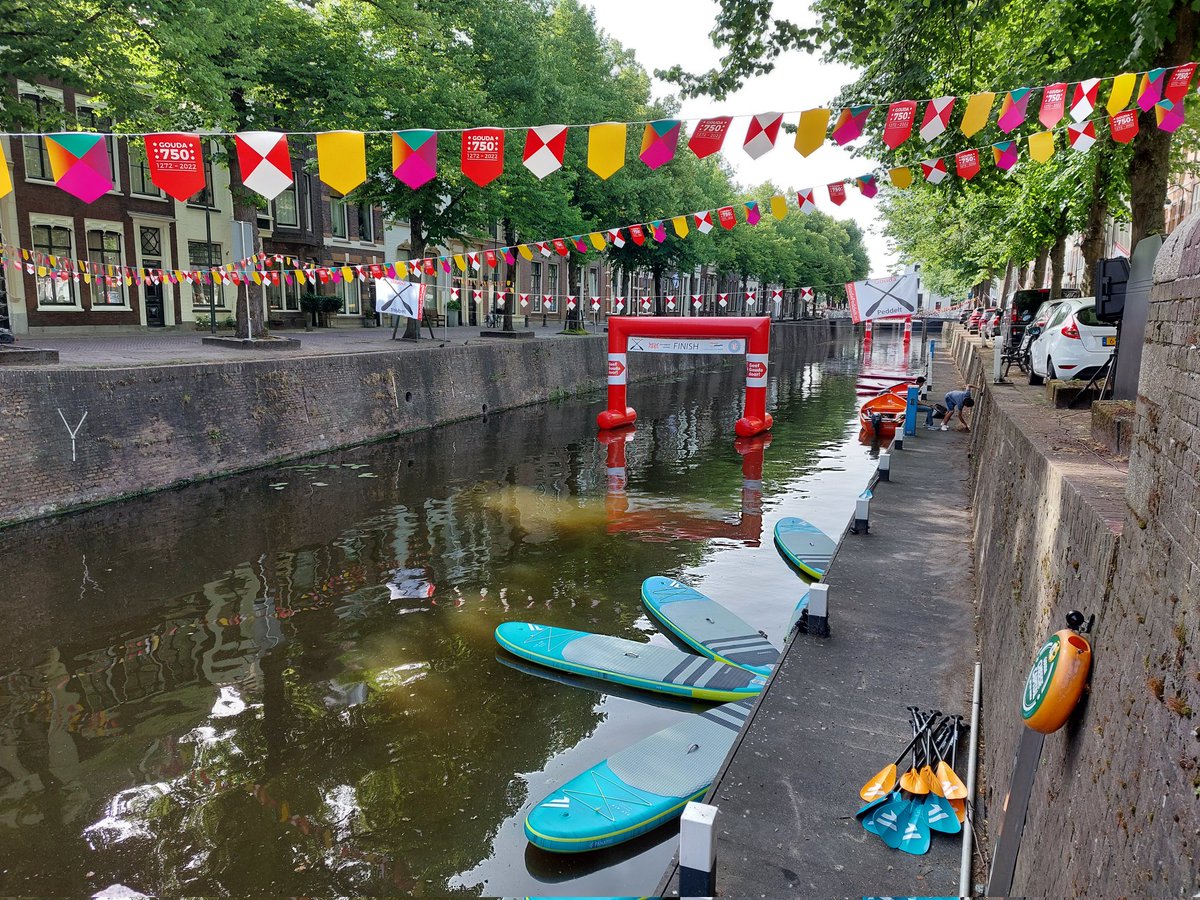 maartenmiller's tweet photo. Vandaag het evenement 'Gouda Peddelt'. Het weer daarvoor kan niet beter. #Gouda750 https://t.co/euP2bCTVkc
