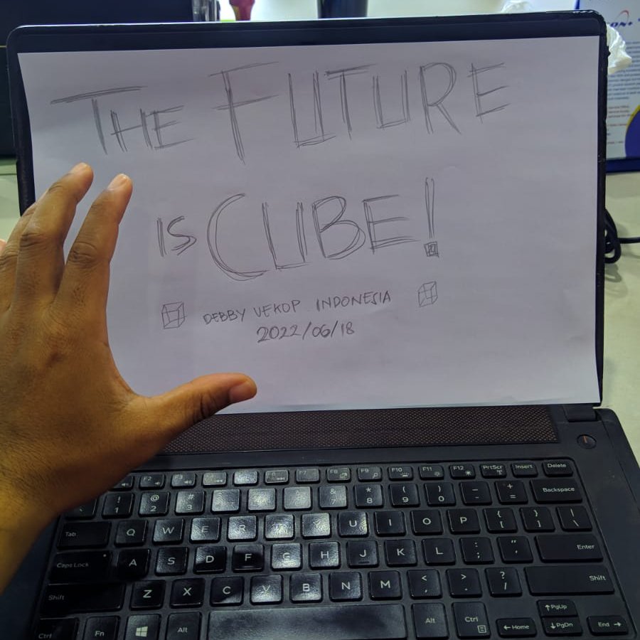 debbyvekop's tweet photo. @Cube0x Towards the future with the Cube project. @Cube0x 
Enter the Age of Web 3.0 with Cube https://t.co/he4VZO1Q63